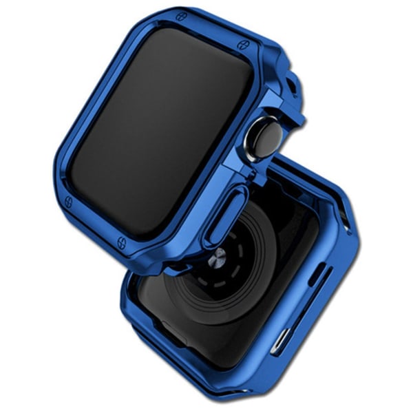 Case för Apple Watch Series 1/2/3 38 mm, exakt utskärning Anti-Drop TPU Watch Cover Blue