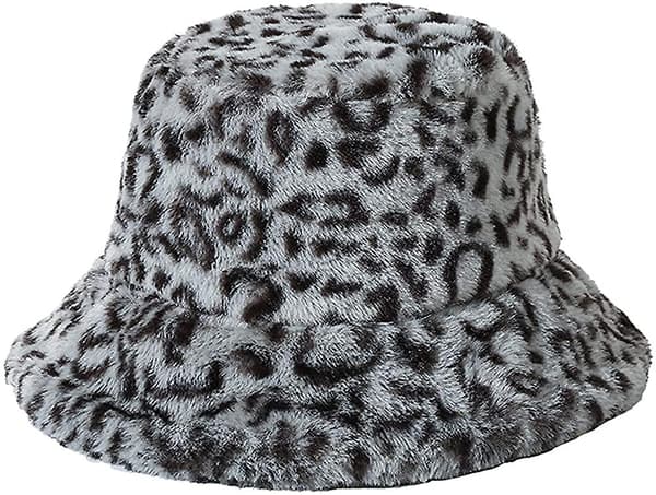 Vinter Faux Fur Bucket Hat Blød Varm Efterår Vinter Fluffy Bucket Hat Til Kvinder