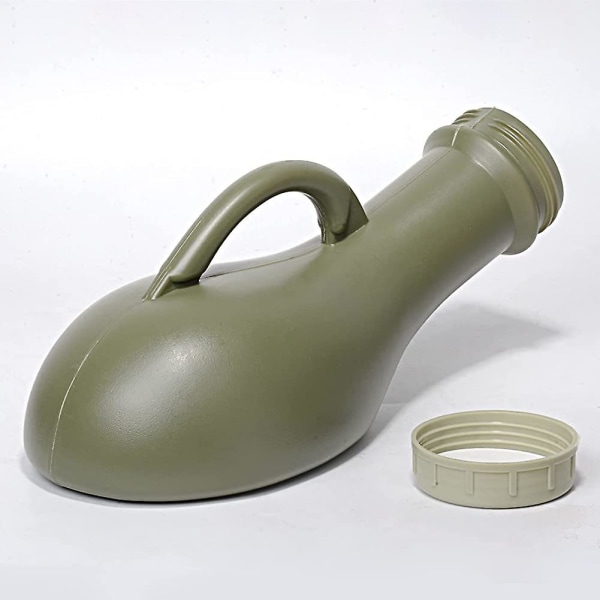 Bärbar unisex för Acsergery män och kvinnor 1000 ml, spill proof kissflaskor för Acsergery män present