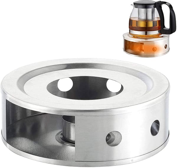 Teewärmer Kaffeeständer Af Rustfrit Stål Med Teligholder Te-base, Type 2 Typ2