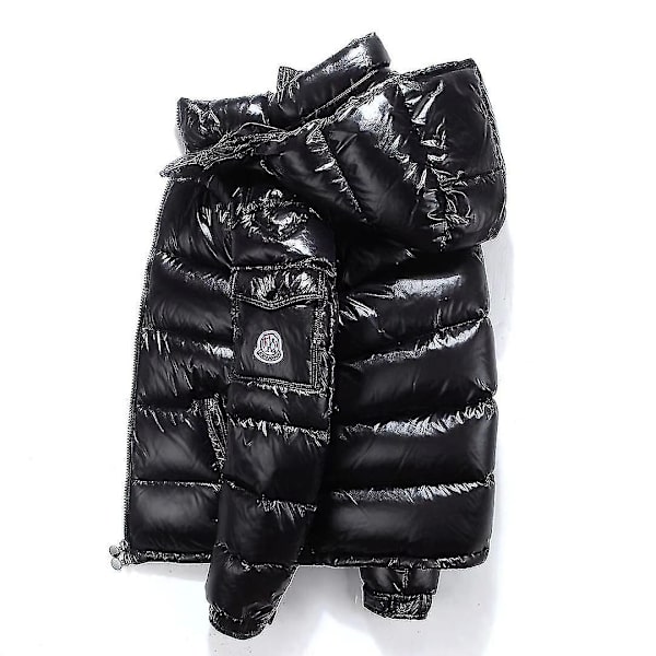 Huva Dunjacka Blank Dunjacka Herr Vinterjacka Svart(rekommenderad Höjd 175-180cm) Black