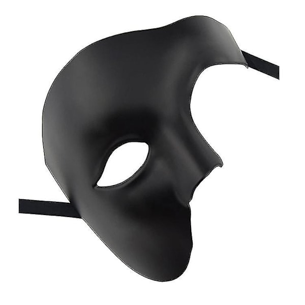 Halv ansiktsmaskerad mask Halloween julmask för Mardi Gras fest/karnevaler/bröllop/cosplay fest