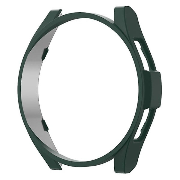 Törmäyksenesto Mattapintainen Kellon Kuori Samsung Galaxy Watch6 44mm:lle, PC Ontto Suojakehys Dark Green