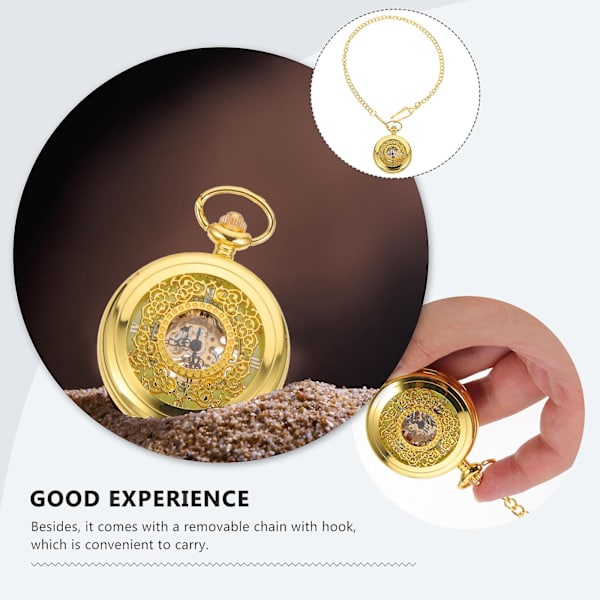 Digital fickur Steampunk Retro Mekanisk Klocka Retro Vintage Mekanisk Klocka Romersk Rund Fickur