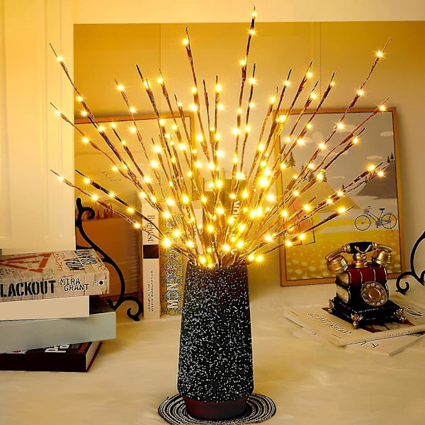 3 Pak 60 Led Kunstige Grenlys
