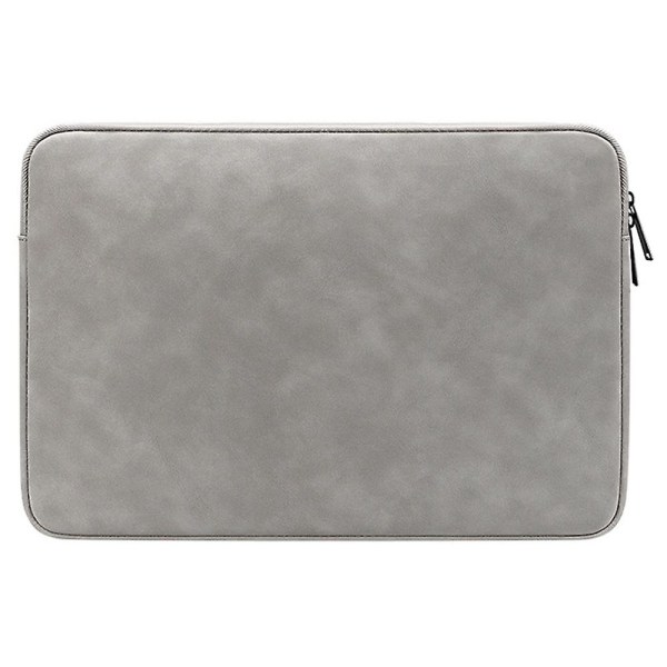 13,3 tommers vanntett laptop-sleeve, støvtett beskyttelsesveske for bærbar datamaskin Light Grey