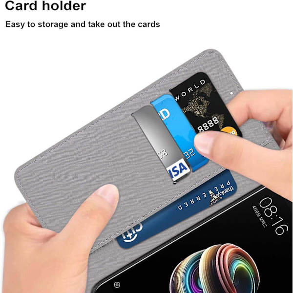 (b)case Til Huawei P30 Lite/nova 4e, Beskyttende Læder Etui Cover Wallet Book, [kort Slots] [stand Funktion], Kompatibel Med Huawei P30 Lite (6.15 I