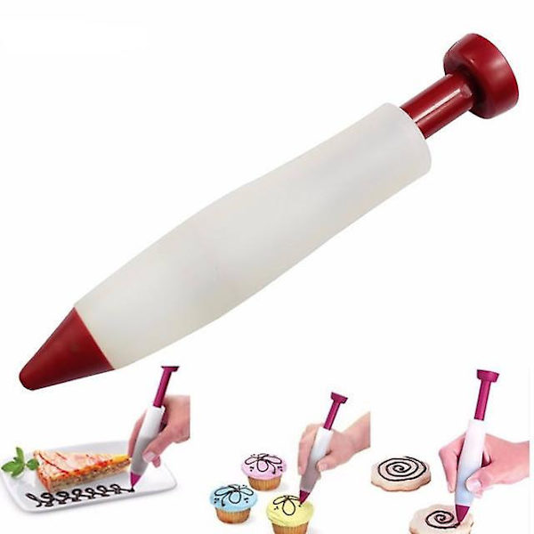 Pancake Pen - Nem Pancake Art Squeeze Plastikflaske - Pancake og Crepe Dej Mixer og Dispenser - Køkkenbagning