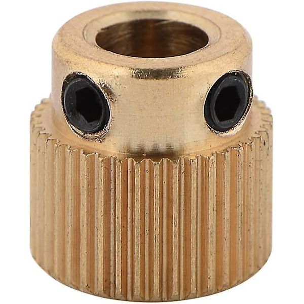 10 st delar mässing extruderhjul 40 tänder