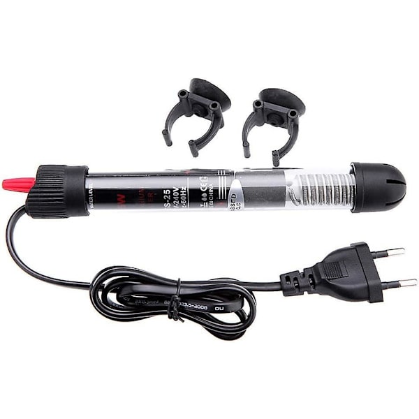 Akvarievärmare, nedsänkbar akvarievärmare 50w, svart (50w)