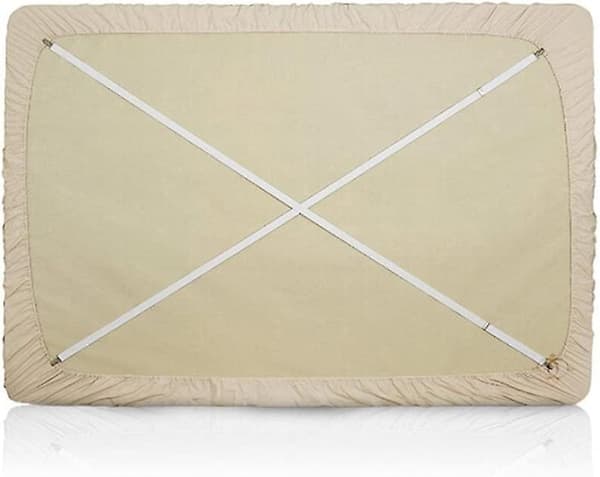 Lagnclips, sofabetræksholder, holder lagnerne stramt, 50 cm til 200 cm, 4 stk. (sort)