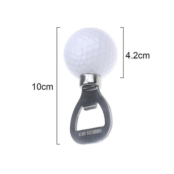 Golfboll Flasköppnare, Golfer Öl Present Nyhet För Golfälskaren Och White