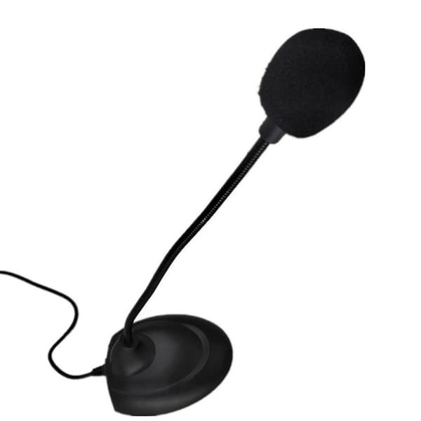Kablet datamaskinmikrofon Plug and Play Mic Stemmeopptaksmikrofon Kompatibel med bærbar PC