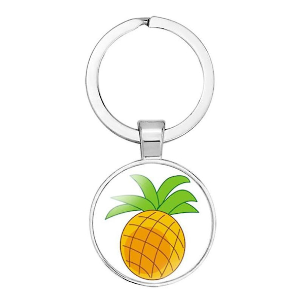 Kløver Tin Nøglering 9 Farver$nøglering Gave Til Mor Gaver Til Kone Gaver Nøglering Søde Familiesmykker Gaver Til Fødselsdagsgaver, piger$nøglering Nøgl Pineapple