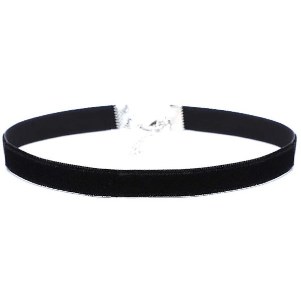 Choker Halskjede Sett Mote Stretch Fløyel Gotisk Tatovering Stretch Halskjede