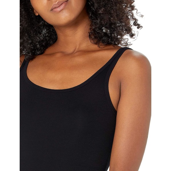 Dame Slim-fit Tynd Stroptop, Pakke med 2 Style 1 XL
