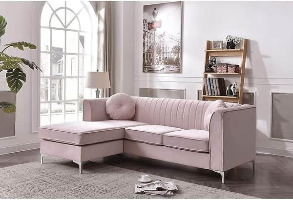 Møbelben 5 Tommer Metallben, moderne Stil Møbel Sofa Ben Sett med 4, sofa
