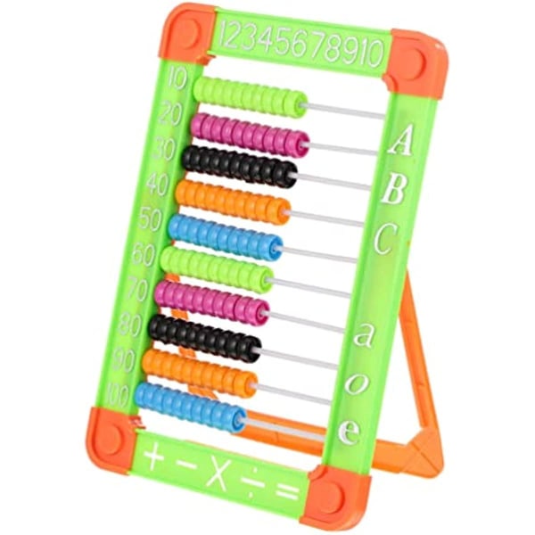 Tomaibaby Plast Abacus Matematik Leksak Pedagogisk Räkningsleksak Addition Subtraktion Pärlräknare Tidiga Matematikfärdigheter För Barn Matematikspel Kindergarten Undervisning