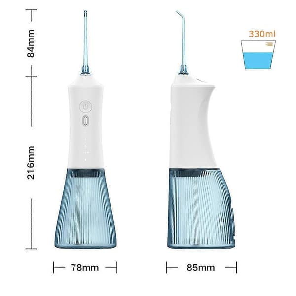 7. vaihde 330ml sähköinen hammasväli-imuri