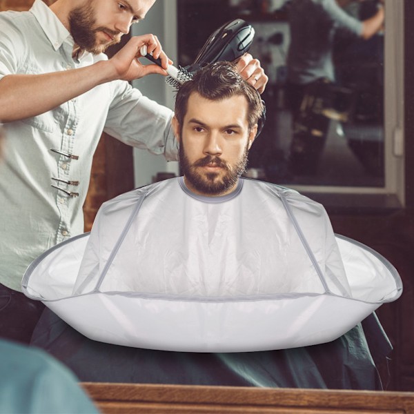 Hårklippekappe Paraply Cape Salon Barber til Salon og Hjemme Stylister Brug Voksen