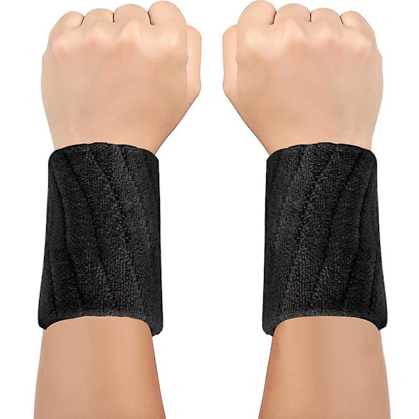 Urheilurannekesuojus - Rannesuojussetti - Koripallo Sulkapallo Fitness Rannesuojussetti black