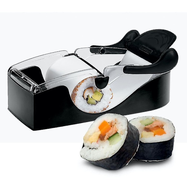 DIY Sushi Rullemaskine Til Køkken Ris Kød Grøntsager Sushi Fremstillingssæt Sort