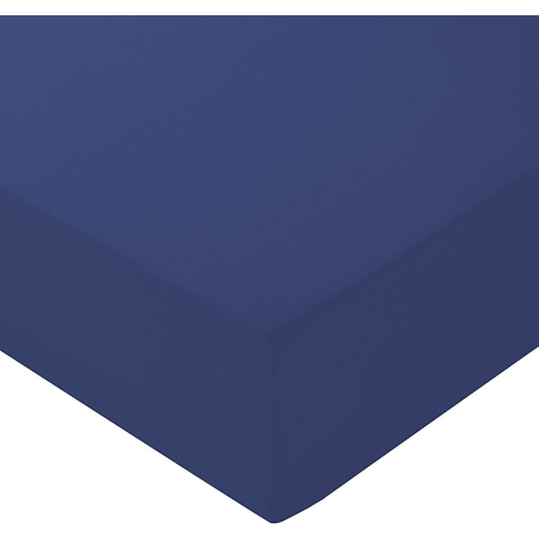 100% egyptiläistä puuvillaa 10\"/25cm syvät lakanat - Muotoonommeltu - Yhden hengen - Kahden hengen - King - Super King Navy Super King