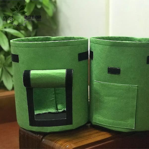 Sötpotatis planteringsväska växt planteringsväska 7Gallon green