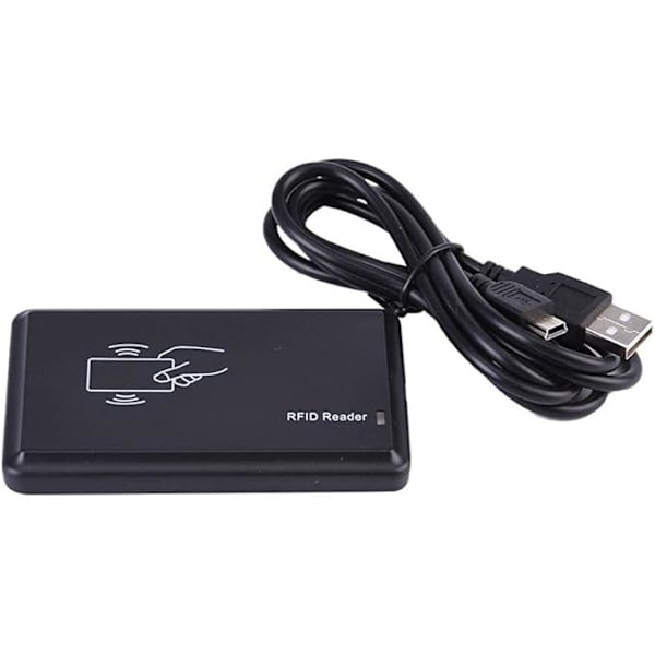 13,56 MHz USB-liitäntäinen RFID IC -kortinlukija Kosketukseton S50 S70 Yhden kortin lukija LED-merkkivalolla/summerilla Lector RFID USB:lle