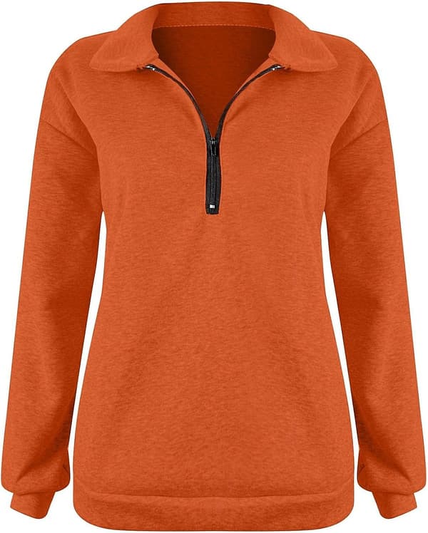 Trendig drottning damtröja m0 orange X Large
