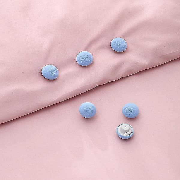 10 stk. Sopp Dynetrekkholder Sklisikker Teppeklips blue
