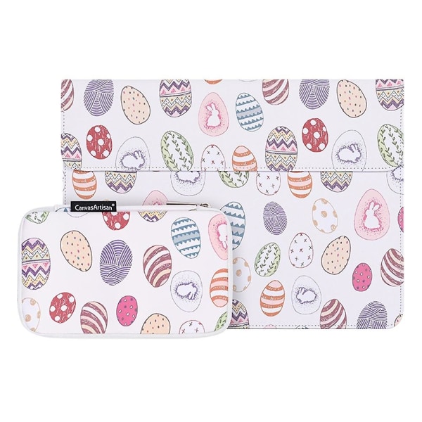 12~15 tuuman kannettavan tietokoneen säilytyspussi, magneettinen suljin kirjekuorikotelo + ylimääräinen lisävarusteiden järjestäjä For 14 inch Laptop