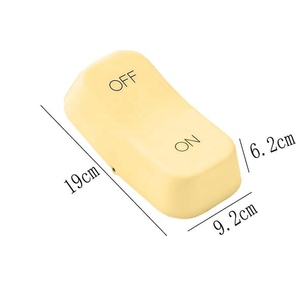 Gravitasjonssensor Bryter Lys På-av, Ambient Nattlys yellow