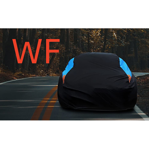 Bilöverdrag för bilar Alla väder Vattentät, Universal Passform Sedan Ford Mustang, Chevy Camaro/Malibu, Kia Optima, Hyundai Sonata, Nissan Altima 3L