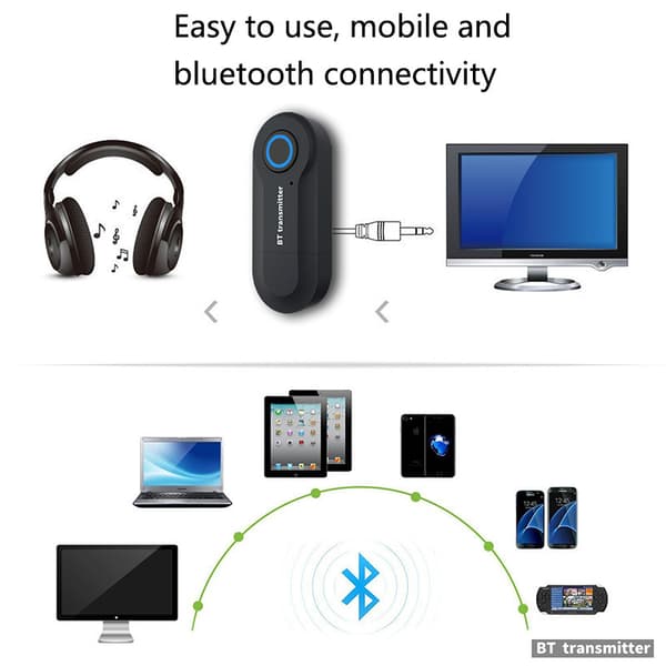 USB Bluetooth-sender 3,5 lydadapter set-top boks TV datamaskin Bluetooth stereo lydsender
