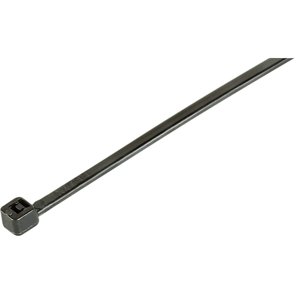 Små Lilla Kabelbinder, 100mm X 2.5mm, Bulkpakke Med 1000, 4\" Premium Nylon Black 100mmx2.5mm