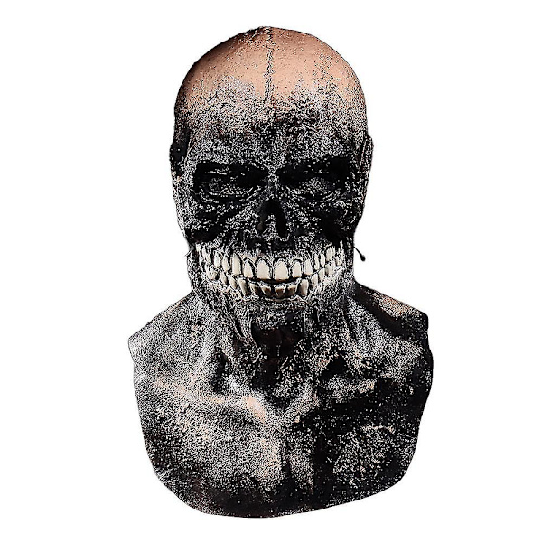 Halloween Pääkallonaamio Kauhu Luuranko Koko Pään Naamio Cosplay Halloween Juhlat Lateksi Päähine Rekvisiitta
