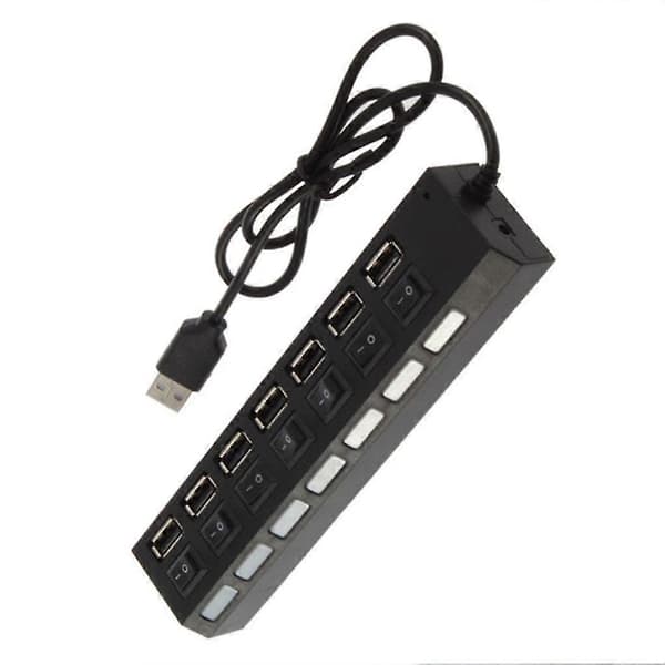 7 Port USB Hub USB Konverter Hub USB Adapter Hub