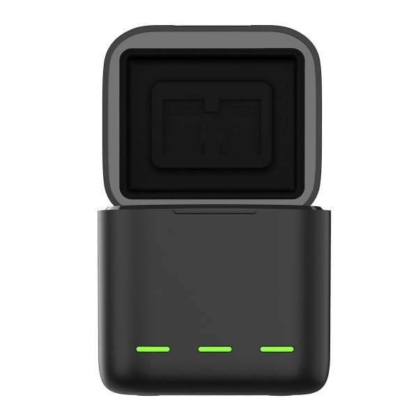 3-Kanals USB Batteri Hurtiglader Batterier Opbevaring Transporttaske