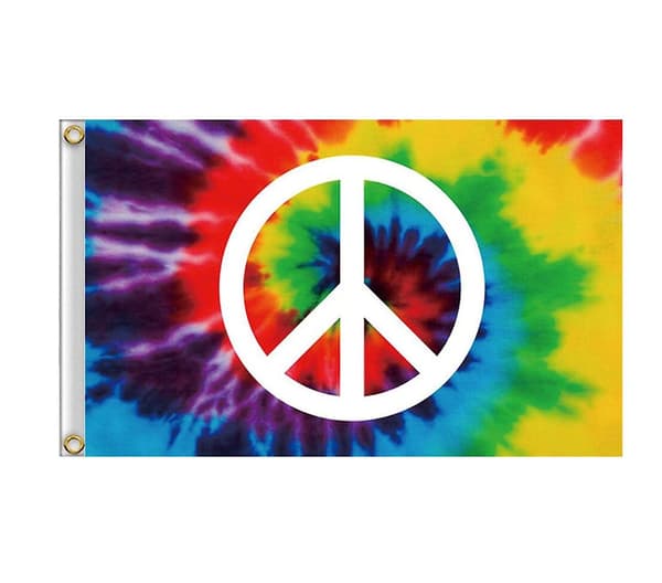 Fredsflagg Regnbuesymbol Fredsflagg Utendørs Banner Flagg 150 X 90 Cm Inkjet rainbow