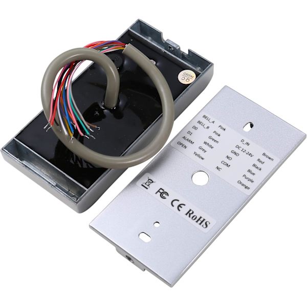 Vedenpitävä IP68 metallikoteloinen itsenäinen kulunvalvontapaneeli Wiegand 26 bit -liitännällä 125 kHz RFID-kortille