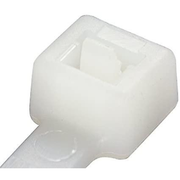 Små Lilla Kabelbinder, 100mm X 2.5mm, Bulkpakke Med 1000, 4\" Premium Nylon White 300mmx4.8mm