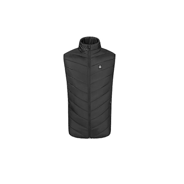 Opvarmet Vest Unisex Opvarmende Opvarmet Vest Elektrisk Varmevest L