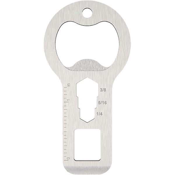 Magneettinen pullon- ja tölkinavaaja jääkaappiin, ruostumattomasta teräksestä valmistettu kirkkoavaimen avain korkilla KD0440E primarycolor