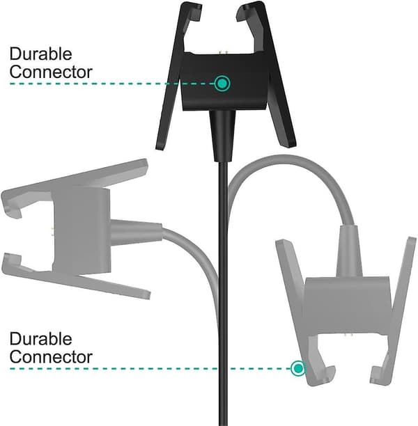 Oplader USB-ladekabel til Fitbit Charge 2 Trådløs Aktivitet - 55cm