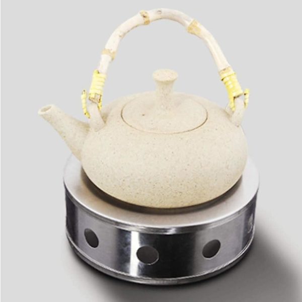 Teewärmer Kaffee Stövchen aus Edelstahl mit Teelichthalter Tee-Basis, Typ2 Typ2