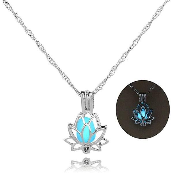 Lysende Lotus Anheng Halskjede Hul Anheng Halskjede$lotus Lysende Anheng Halskjede$ Hul Lysende Lotus Halskjede