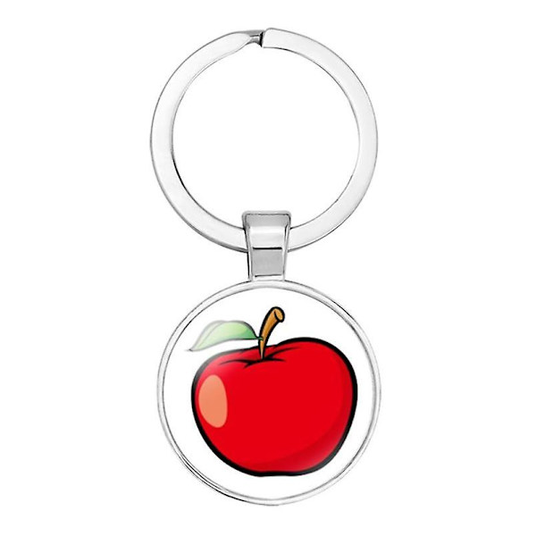 Kløver Tin Nøglering 9 Farver$nøglering Gave Til Mor Gaver Til Kone Gaver Nøglering Søde Familiesmykker Gaver Til Fødselsdagsgaver, piger$nøglering Nøgl Apple
