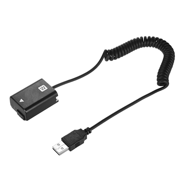 Np-fz100 Dummy Batteri Adapter USB-Kabel For A7a7rii A6500 A6400 A6300