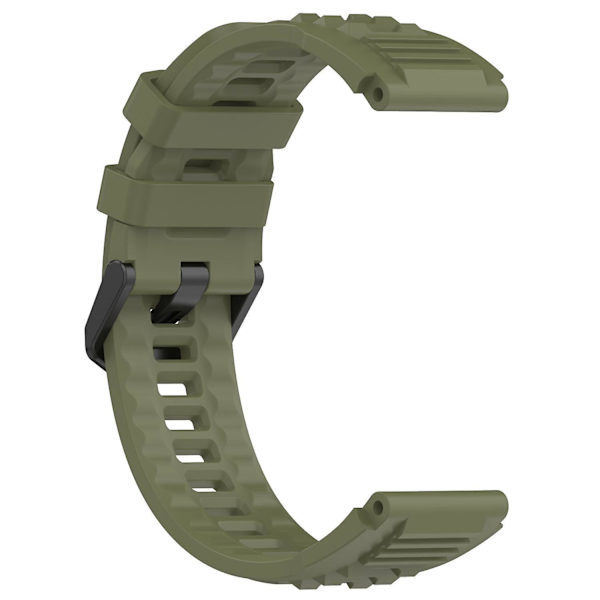 Justerbart silikonarmband för handleden till Huami Amazfit T-rex Ultra A2142 Green